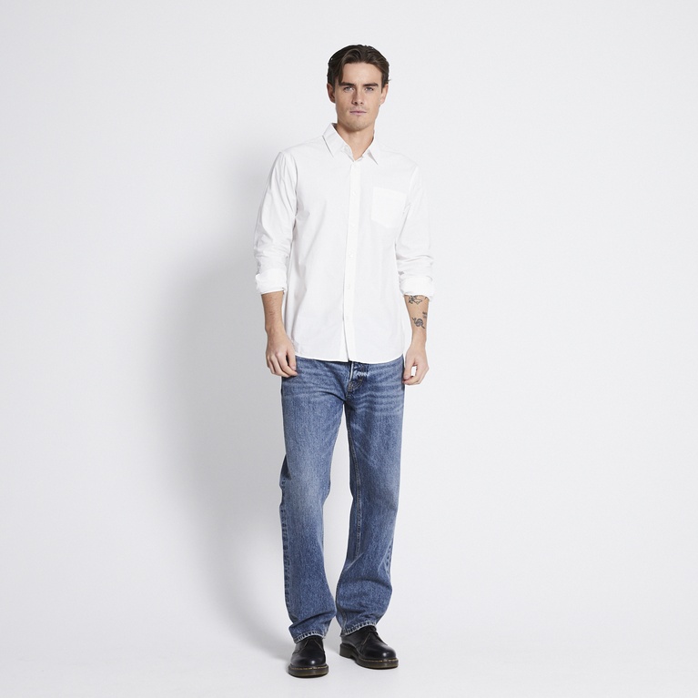 Poplin shirt "Pauli" White
